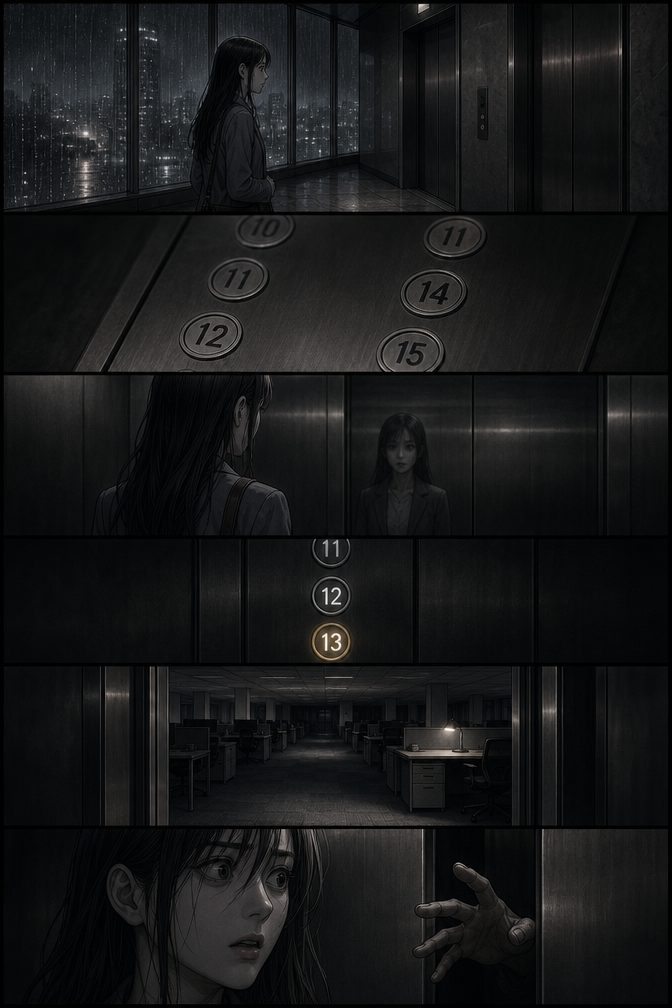Floor Thirteen — community sample published on Manhwa Maker