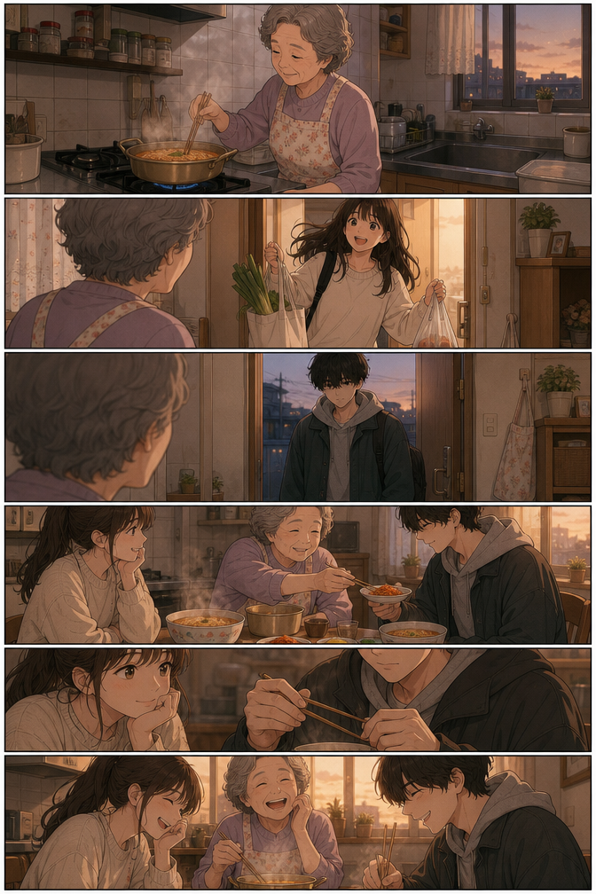 Tuesday Noodles — community sample published on Manhwa Maker